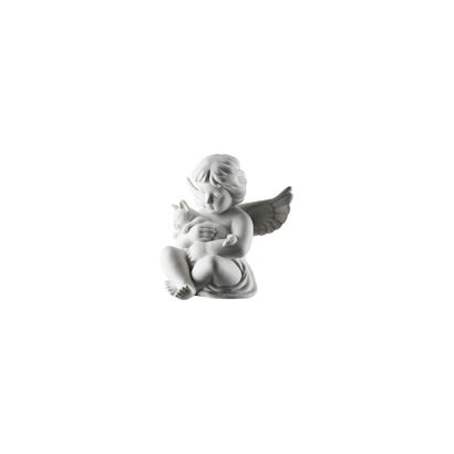 Фигурка "Ангел с котом" 10,4 см матовая Angels Rosenthal