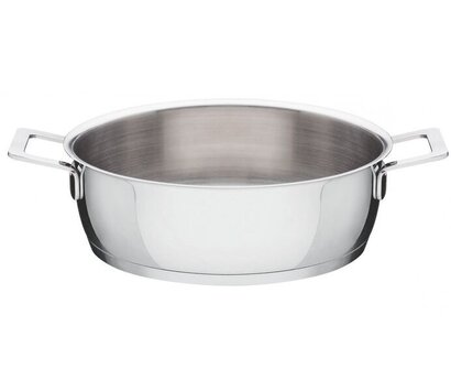 Кастрюля с двумя ручками 24 см 3,4 л металлик Pots & Pans Alessi