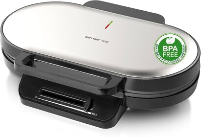 Двойная вафельница 1200 Вт Emerio