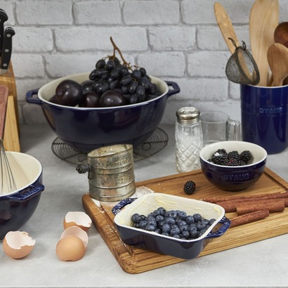 Форма для запекания 14 х 11 см Dark Blue Staub