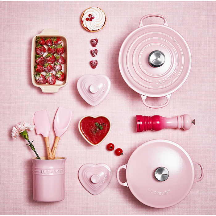 Лопатка кулинарная 32 см Premium Chiffon Pink Le Creuset