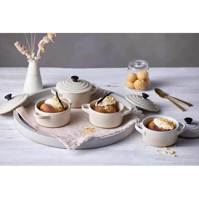 Мини-кастрюля / жаровня 10 см Meringue Le Creuset