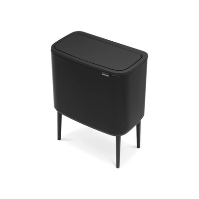 Мусорный бак 36 л черный матовый Bo Touch Bin Brabantia