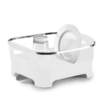 Подставка для посуды 40x19x34,3 см белая Basin Dish Rack Umbra