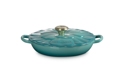 Жаровня 26 см/2,2 л Flower Blue Riviera Le Creuset