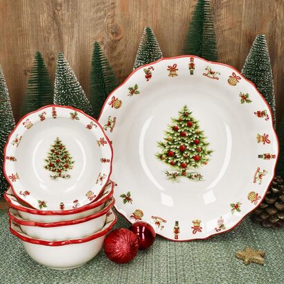 Набор рождественских пиал 5 предметов Maestro Natale MamboCat