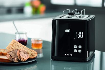 Тостер на 2 ломтика KH641810 Smart'n Light Krups