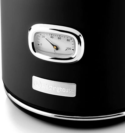 Чайник с индикатором температуры 1,7 л Black Lighting Retro Westinghouse