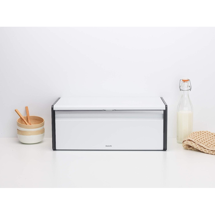 Металлическая хлебница Brabantia 306006, ‎46.51 x 24.99 x 18.69 см