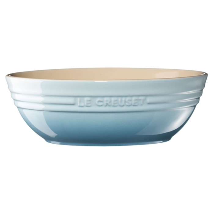 Салатник овальный 23 см, голубой Le Creuset