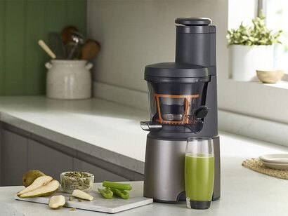 Соковыжималка Kenwood PureJuice Pro JMP85.00SI / 230 Вт / контейнер 1 л / серебряный