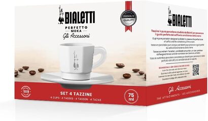 Набор чашек для кофе 8 предметов Bialetti