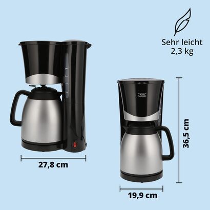 Кофемашина 1 л 870 Вт	Black KHG