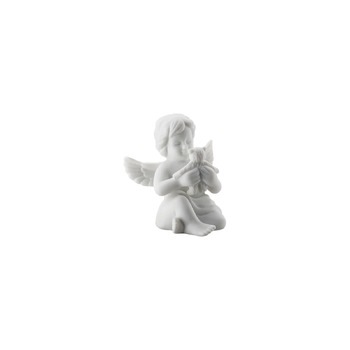 Фигурка "Ангел с плюшевым мишкой" 6,3 см матовая Angels Rosenthal