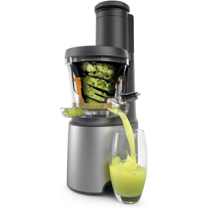 Соковыжималка Kenwood PureJuice Pro JMP85.00SI / 230 Вт / контейнер 1 л / серебряный