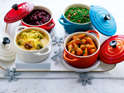 Кастрюля / жаровня 22 см, бирюзовый Le Creuset