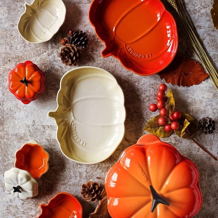 Тарелка 23 см Flame Halloween Le Creuset