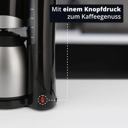 Кофемашина 1 л 870 Вт	Black KHG