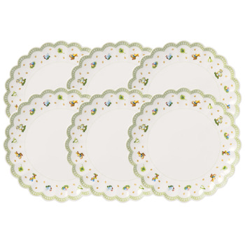 Набор из 6 тарелок для завтрака 21,9 см Easter Delight Villeroy & Boch