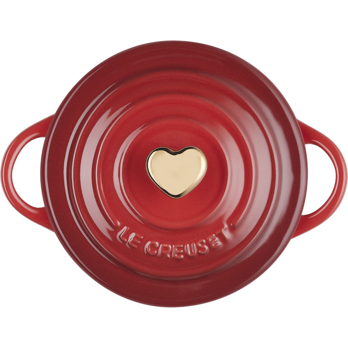 Кокотница 10 см/0,25 л Cerise Heart Le Creuset