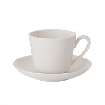 Кофейная пара для эспрессо / мокко 0,10 л Twist White Villeroy & Boch