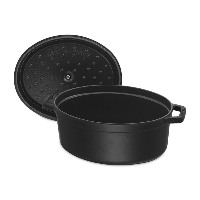 Кокот овальный 27 см, черный Staub