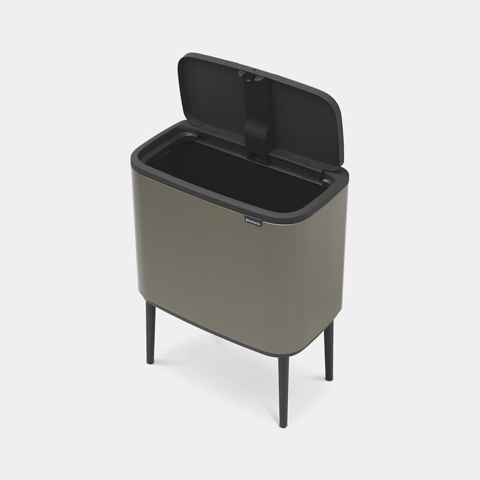 Мусорный бак 36 л платиновый Bo Touch Bin Brabantia