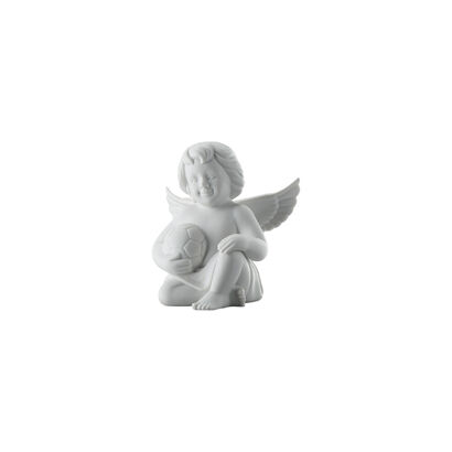 Фигурка "Ангел с футбольным мячом" 12 см матовая Angels Rosenthal