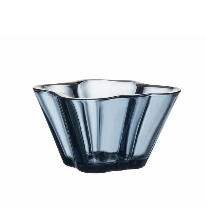 Пиала 7,5x14,5x14 см синяя Aalto Iittala