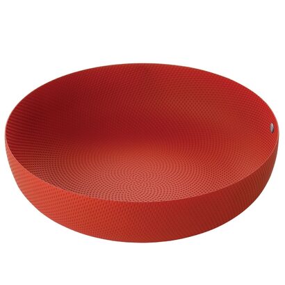 Чаша для фруктов 29 см красная Round basket Alessi