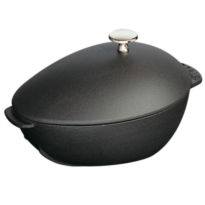 Кастрюля для мидий 1.9 л Matte Black Staub