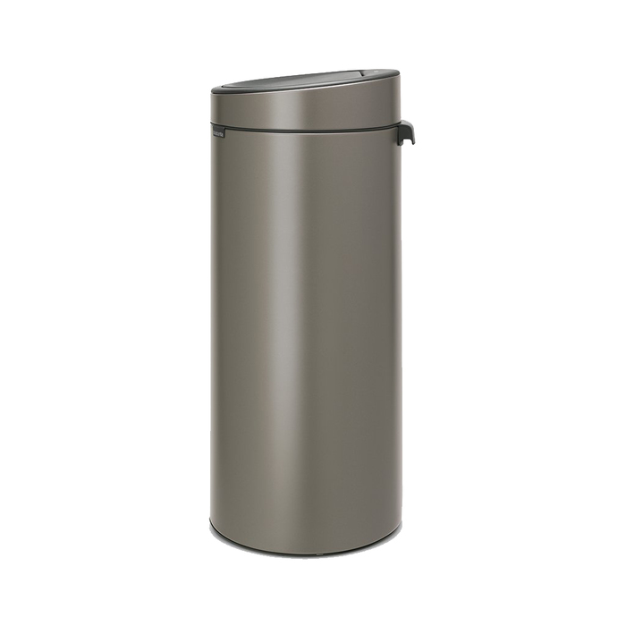 Мусорный бак 30 л платиновый Touch Bin Brabantia