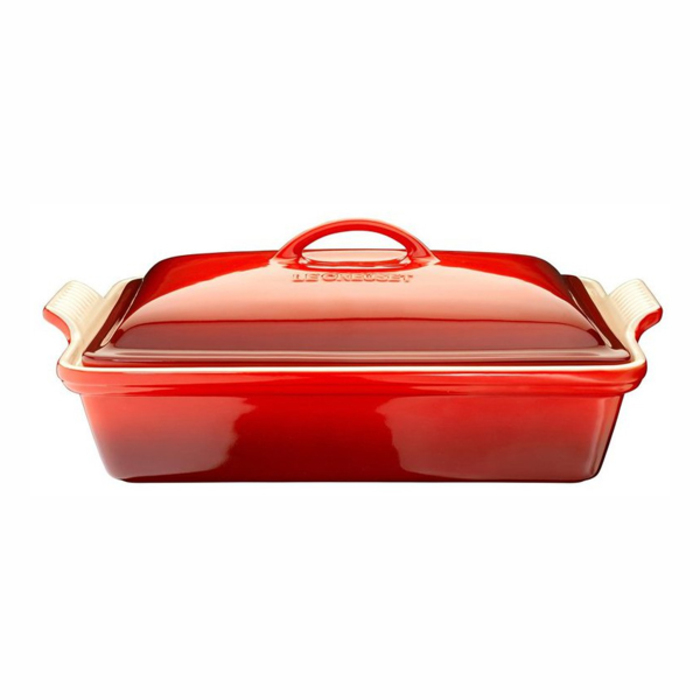 Блюдо для запекания 33 см, красное  Le Creuset