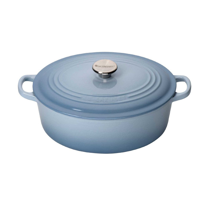 Гусятница / жаровня 31 см, голубой Le Creuset