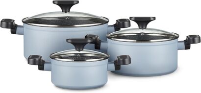 Набор кастрюль 3 предмета Lightblue KHG