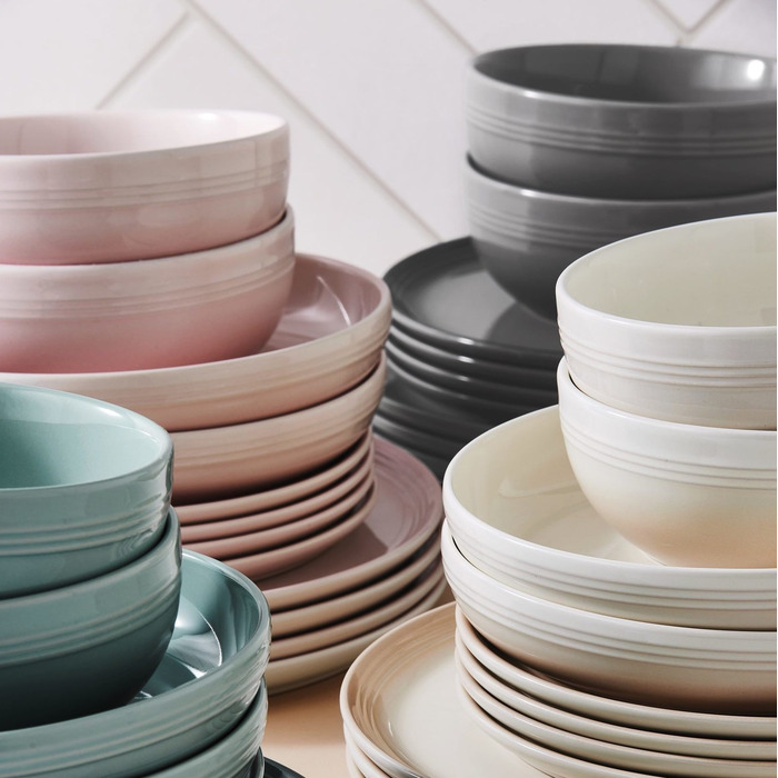 Тарелка для завтрака 22 см Meringue Coupe Le Creuset