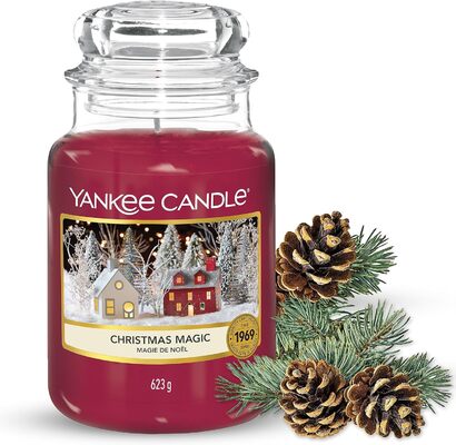 Ароматическая свеча в банке, время горения до 150 часов Yankee Candle