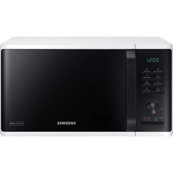 Микроволновая печь Samsung MS2AK3515AW/EC, мощность 800 Вт, Емкость для приготовления пищи 23 , ширина 48,9 см, бстрая разморозка, 29 автоматических программ, Белй одиночнй