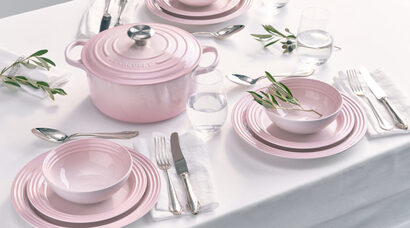 Коллекция Shell Pink от Le Creuset