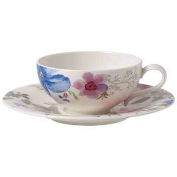 Чайная пара 0,24 л Mariefleur Gris Villeroy & Boch