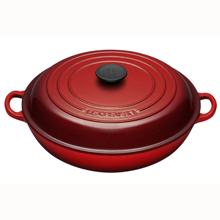 Сковорода-жаровня чугунная 30 см, красный Le Creuset