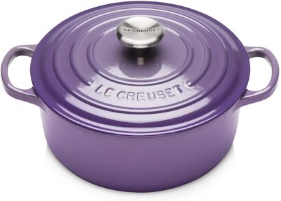 Кастрюля/жаровня 20 см фиолетовая Ultra Violet Le Creuset