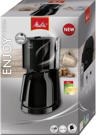 Фильтр-кофеварка 1.1 л, черная Melitta