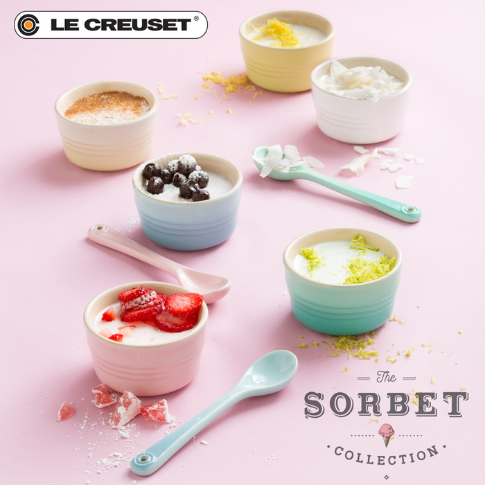 Набор форм для запекания 13 см 4 предмета Sorbet Limited Edition Le Creuset