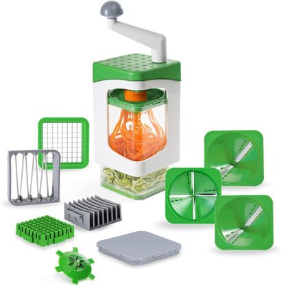 Спиральная овощерезка 13 предметов Nicer Dicer Genius