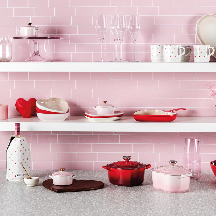 Кокотница 10 см/0,25 л Shell Pink Heart Le Creuset