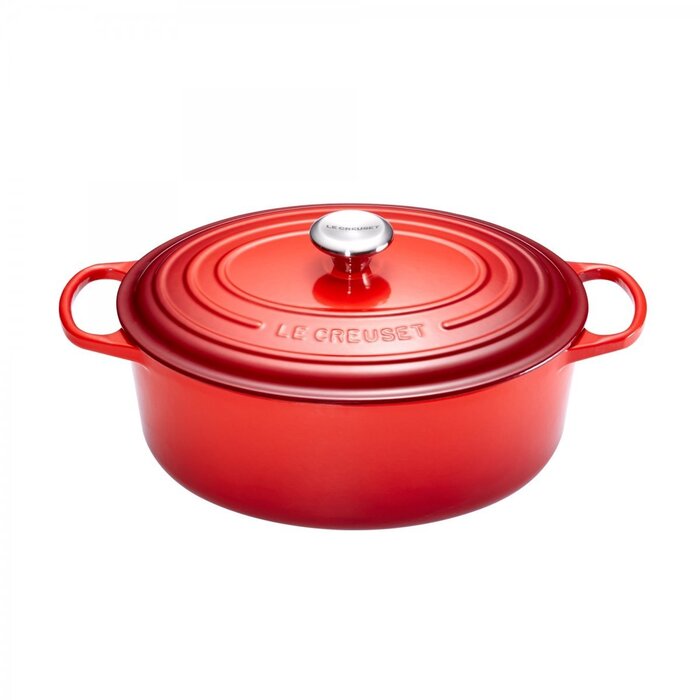 Гусятница / жаровня 33 см, вишневый Le Creuset