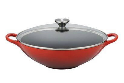 Сковорода Вок 32 см, красный Le Creuset