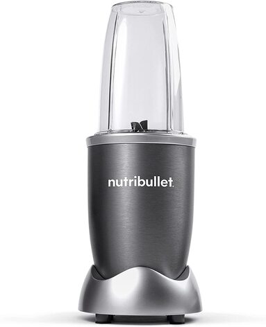 Оригинальная машина для приготовления смузи nutribullet мощностью 600 Вт, простая и бстрая в использовании, Компактная, Легко моющаяся, лектрический блендер, Измельчитель, Блендер для смузи, NB606DG, 1 упаковка, комплект из 3 аксессуаров Один