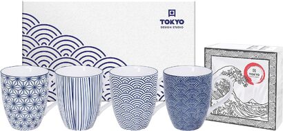 Набор чайных чашек 4 предмета Nippon blue TOKYO Design studio